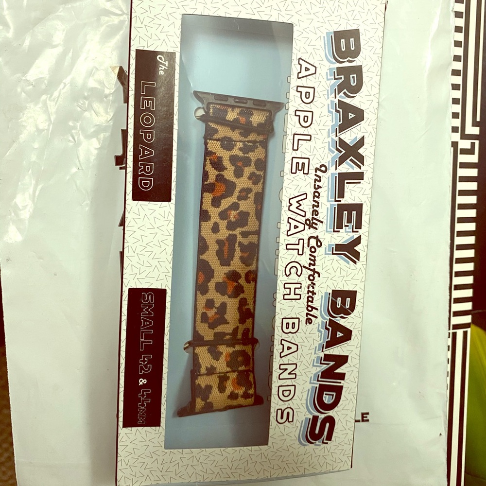 Braxley leopard Apple Watch Band